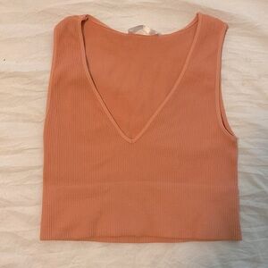 ONE SIZE Habit Boutique Peach Workout/Lounge Tank